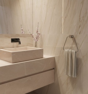 Cuier de baie Tomi 5810 Brush Nickle - Img 2