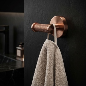 Cuier dublu 6612 Modern Copper Brush - Img 5