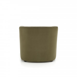 Fotoliu Enrico velvet verde H71 cm - Img 3