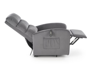 Fotoliu Maroni velvet gri H103 cm - Img 2