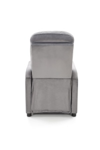 Fotoliu recliner Felipe 2 velvet gri H103 cm - Img 6