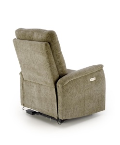 Fotoliu recliner Jamal stofa olive H105 cm - Img 2