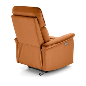 Fotoliu recliner Semir velvet cinnamon H108 cm - Img 8