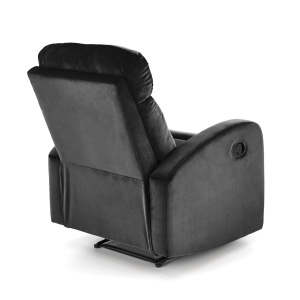 Fotoliu recliner Wonder negru H98 cm - Img 8