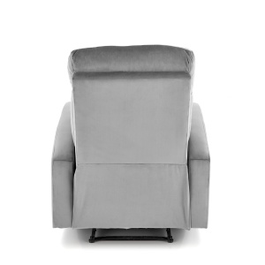 Fotoliu recliner Wonder velvet gri H98 cm - Img 6