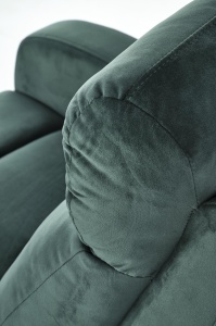Fotoliu recliner Wonder velvet verde H98 cm - Img 13