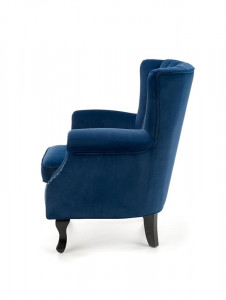 Fotoliu Titan velvet bleumarin – H87 cm - Img 5
