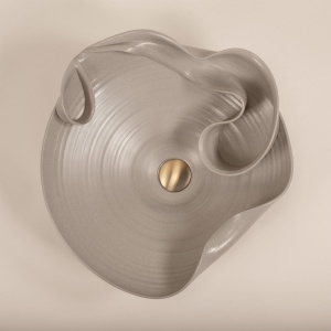 Lavoar ceramic pentru blat REA HM-12 Handmade ART - Img 7