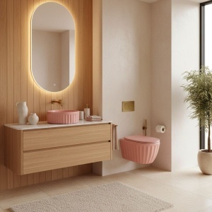 Lavoar pe blat DUO Sweet Pink Matt - Img 5