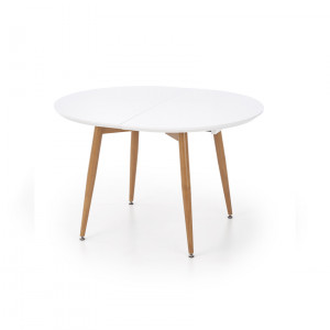 Masa extensibila Edward Honey Oak - L 120-200 x l 100 x h 75 cm - Img 1