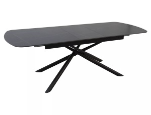 Masa extensibila Vector neagra L180(220)x90 cm - Img 1