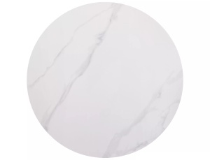 Masa Rion alb/negru ø90 cm - Img 2