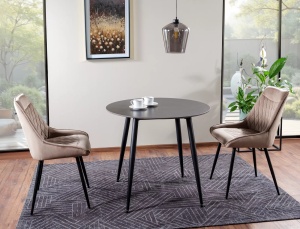 Masa Rion neagra ø90 cm - Img 2