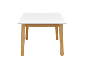 Masuta copii Woody alba L60 cm
