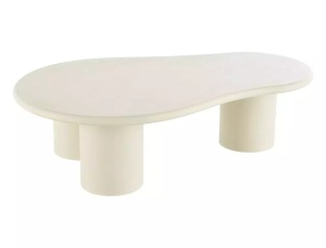 Măsuță de cafea Selena ecru L130 x l80 cm