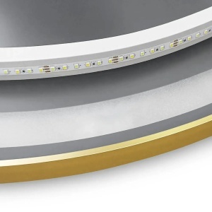 Oglindă LED 50cm MMJ BRUSH GOLD - Img 7