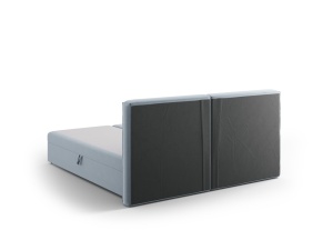 Pat boxspring Arendal 180x200 cm catifea - Img 6