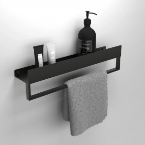 Raft pentru baie negru mat SF01 60cm - Img 3