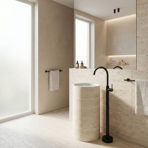 Robinet pentru lavoar Rea Lungo Black - Img 6