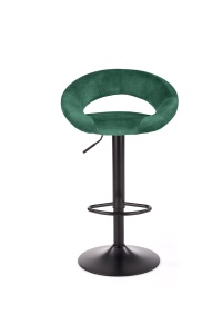 Scaun de bar H102 velvet verde - Img 12
