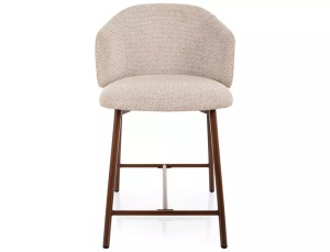 Scaun de bar Osaka H-2 bej deschis 255 / nuc