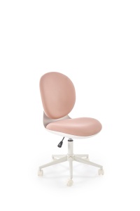 Scaun de birou Orion 2 roz deschis/alb H99 cm - Img 1