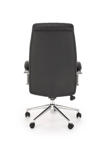 Scaun de birou Romano negru H121 cm - Img 2