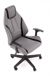 Scaun de birou Tanger gri/negru H63 cm - Img 3