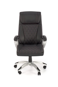 Scaun de birou Thomas piele ecologica negru H122 cm - Img 9
