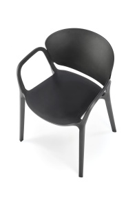 Scaun din plastic K491 negru - Img 13