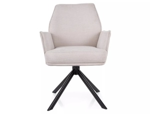 Scaun Hugo bej deschis/negru Brego22 - Img 3