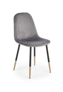 Scaun K379 velvet gri - Img 10