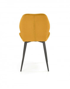 Scaun K453 velvet mustariu - Img 2