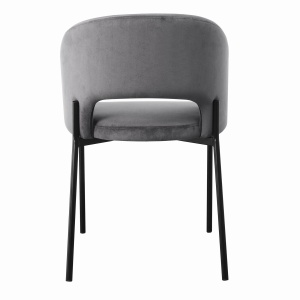 Scaun K455 Velvet Gri – H77 - Img 9
