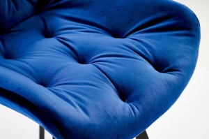 Scaun K519 velvet bleumarin - Img 5