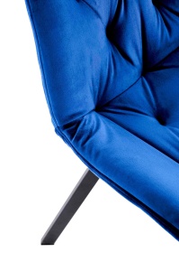 Scaun K519 velvet bleumarin - Img 15