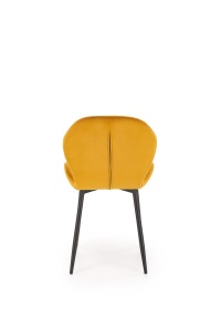 Scaun K538 velvet mustariu H85 cm - Img 2