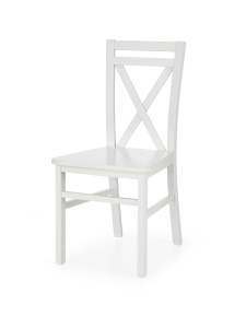 Scaun lemn + MDF Dariusz2 alb - H 90 cm - Img 3