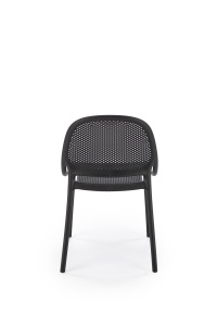 Scaun plastic K532 negru - Img 3