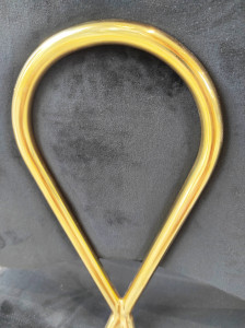 Scaun tapitat Salvadore negru/gold – H93 cm - Img 4