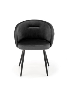 Set 4 scaune K430 velvet negru - Img 5