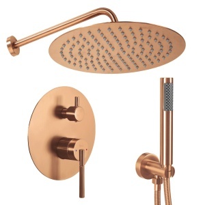 Set de dus incastrat Rea Argon Brush Copper + BOX
