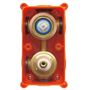 Set de duș incastrat Rea Lungo Copper Auriu cu BOX - Img 5