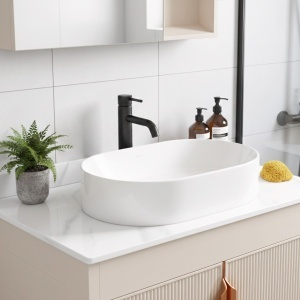 Set de mobilier de baie cu blat Modo 60cm Beige - Img 7