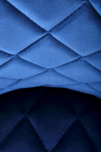 Set masa extensibila Bacardi L160-220 cm + 4 scaune K450 velvet bleumarin - Img 15