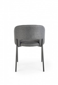 Set masa rotunda Mozambik ø120 cm + 4 scaune K373 gri - Img 19