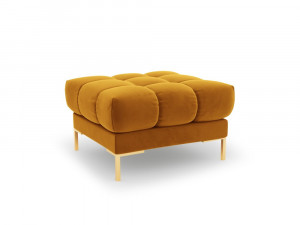 Taburet tapitat Bali velvet/picioare gold – L60 x l60 x h41 - Img 13