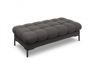 Banca tapitata Bali velvet/picioare negre – L133 x l62 x h41 - Img 11