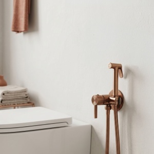 Baterie pentru bideu Rea Foster Brush Copper - Img 6