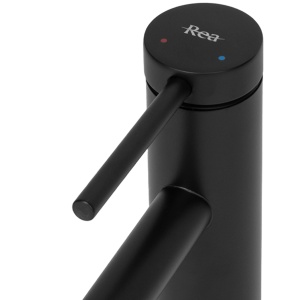 Baterie pentru lavoar Rea Foss BLACK Matt High - Img 6